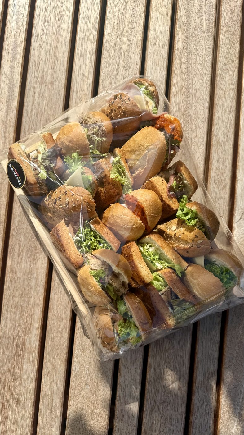 Vers belegde broodjes van Broodje Menzing